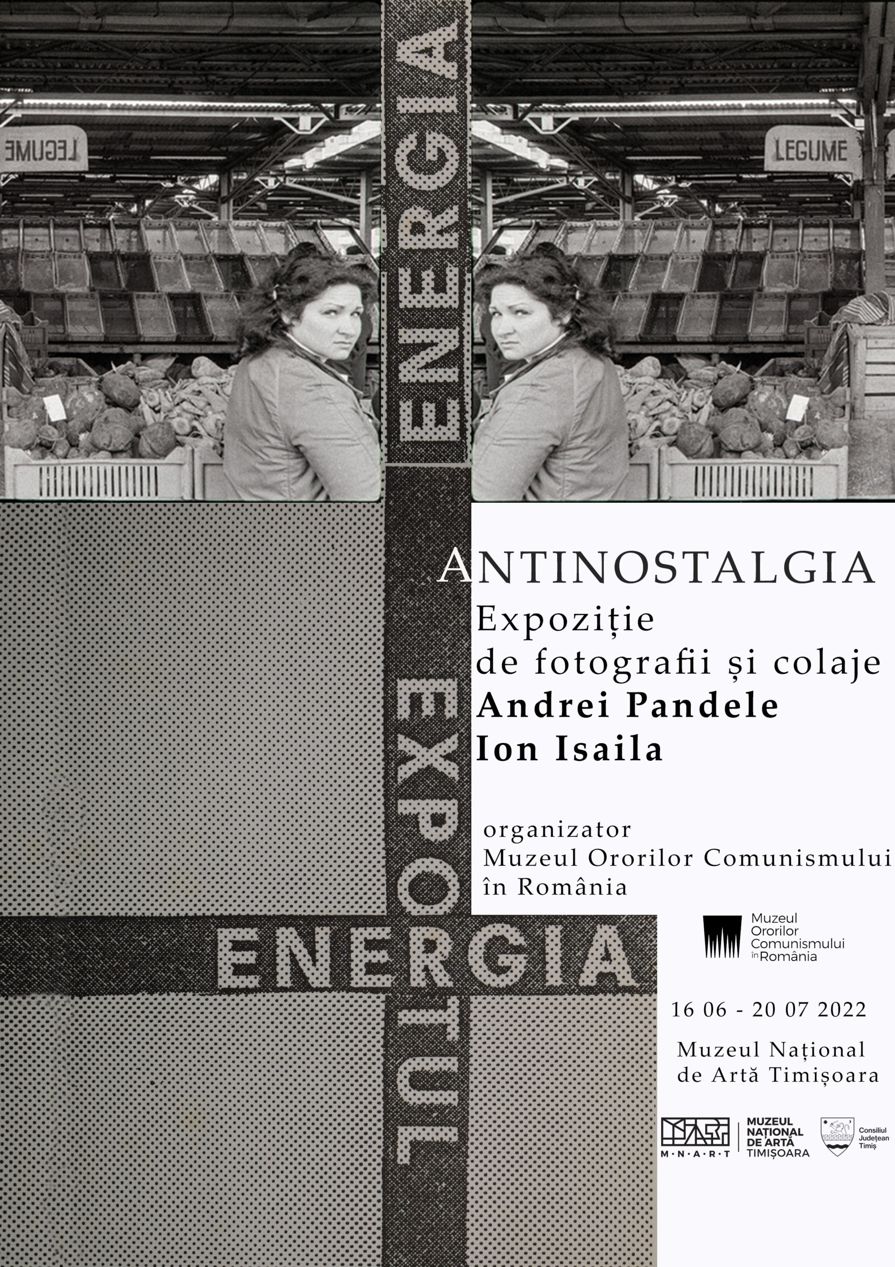 ANTINOSTALGIA – expoziție de fotografii și colaje. Andrei Pandele și Ion Isaila la Muzeul Național de Artă Timișoara