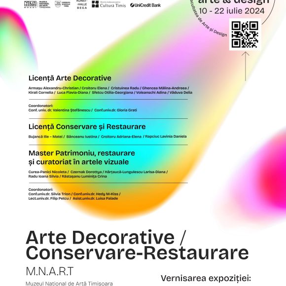 Vernisajul Expoziției Absolvenților FAD, secțiunea de Arte Decorative / Conservare-Restaurare
