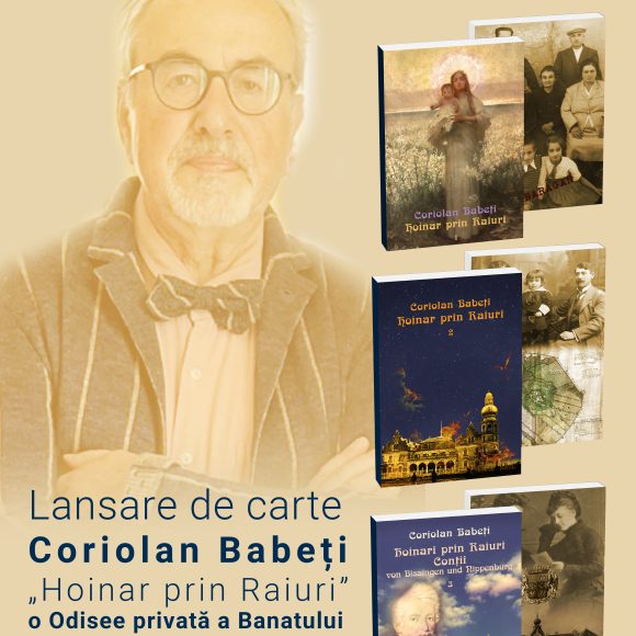 Lansare de carte: Coriolan Babeți prezintă trilogia Hoinar prin Raiuri