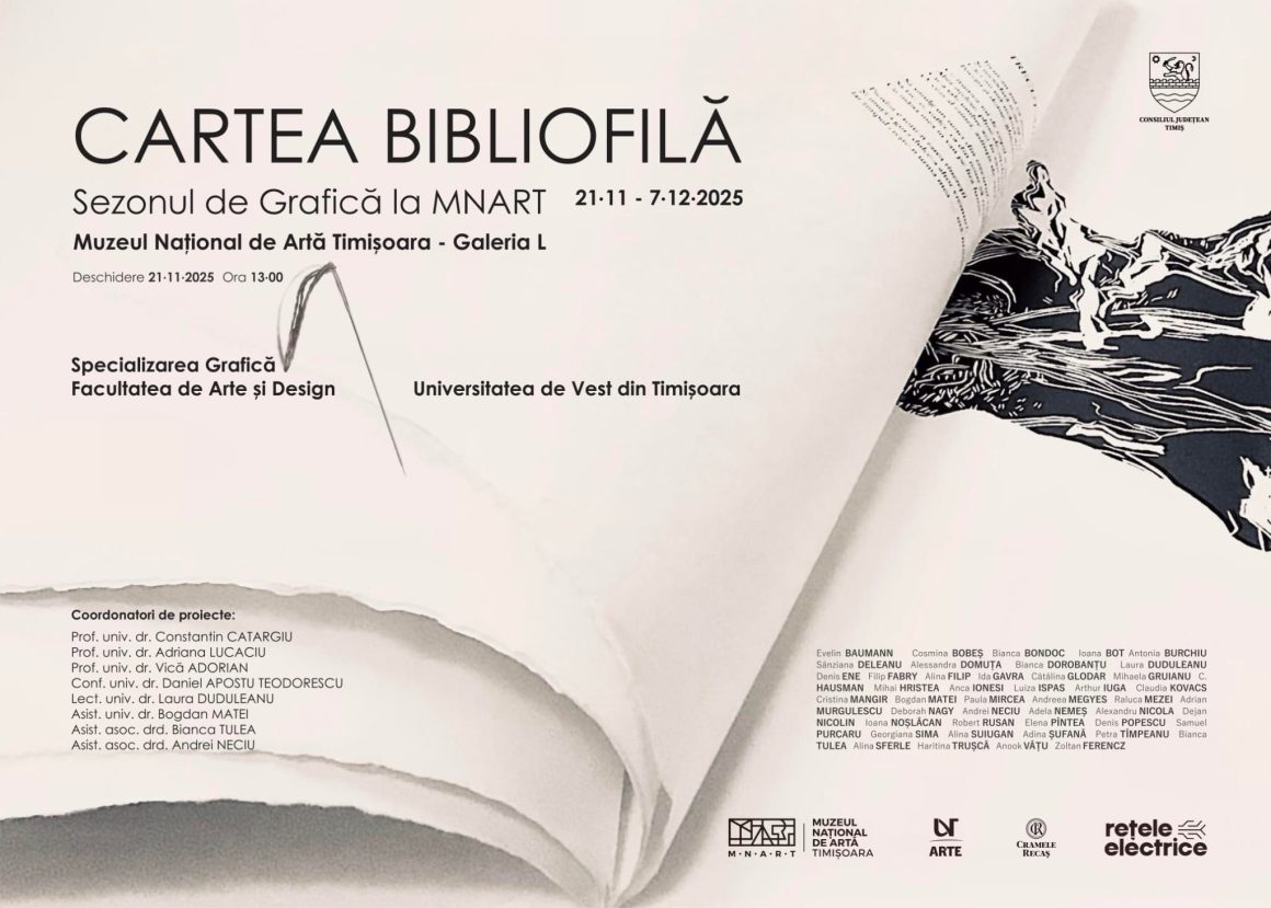 „Sezonul de Grafică la MNArT” continuă cu o nouă expoziție dedicată cărții de colecție
