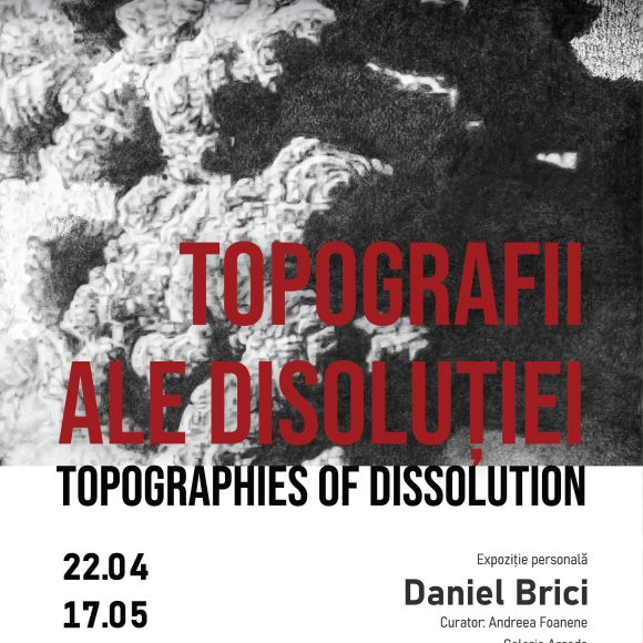 „Topografii ale disoluției / Topographies of Dissolution” – expoziție personală Daniel Brici