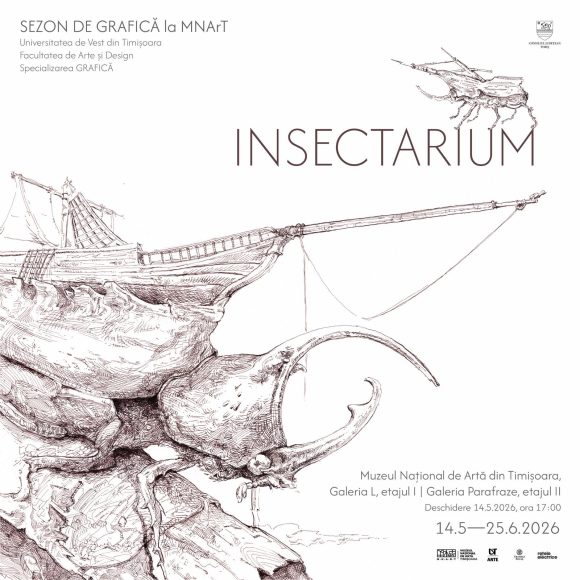 Expoziția „Insectarium” – un nou eveniment în cadrul programului „Sezon de Grafică la MNArT”